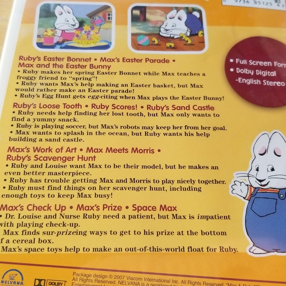 Max & Ruby DVDs x2 (Easter & Springtime) - Picture 3 of 6